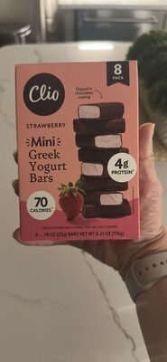 Clios Greek Yogurt Bars