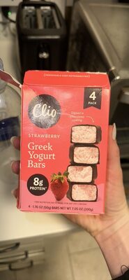 Strawberry Greek Yogurt Bars