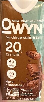 non-dairy protein shake