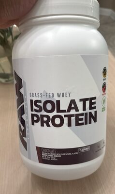 GRASS-FED WHEY ISOLATE PROTEIN Chocolate