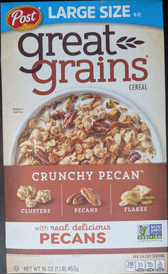 great grains cereal crunchy pecan