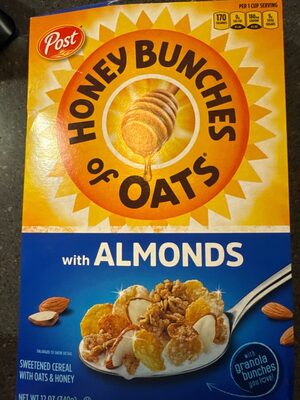 HONEY BUNCHES of OATS with ALMONDS
