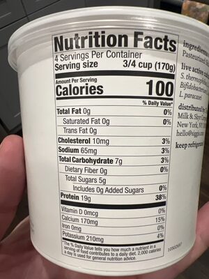 simple ingredient skyr plain